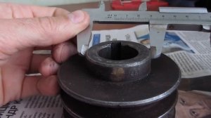Шкив (двойной) Для двигателя, компрессора.