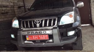 Гудок(Сигнал) в Toyota Land Cruser Prado 120.