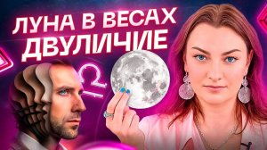 Самая сложная Луна 🌔 ЛУНА В ВЕСАХ ♎️ Все ли так плохо? Обучение АСТРОЛОГИИ