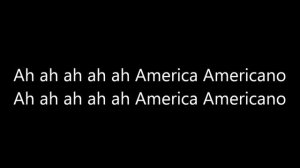 Lady Gaga   Americano   Lyrics on screen