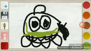 Как нарисовать ам няма Draw for Om nom