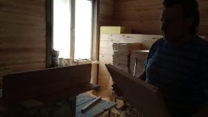 Выборка четвертей для ульев.