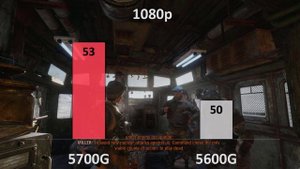 Ryzen 5700G vs 5600G 10+ Games Benchmark