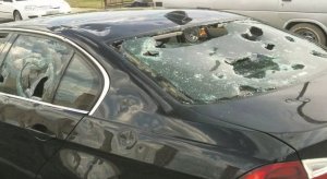 Небывало крупный град обрушился на центральные департаменты Франции