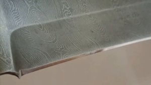 Самара дамасская сталь. Полировка травление заточка