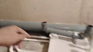 Подготовка к установке напольного смесителя