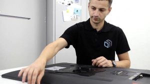 ONKRON кронштейн для телевизора 40_-75_ наклонно-поворотный, чёрный M7L #Kenya