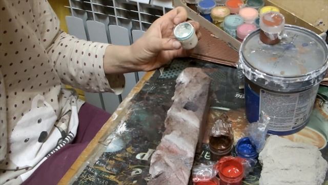 Покраска декораций для аквариума смотреть онлайн