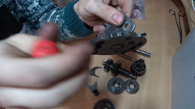 СБОРКА (РЕГУЛИРОВКА) КОРОБКИ ПЕРЕДАЧ МОТОЦИКЛА  МИНСК