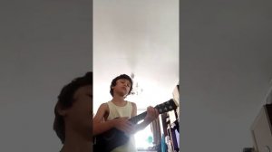 Игра на гитаре Виктора цоя группа крови