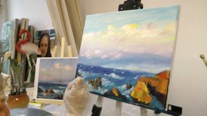 Мастер-класс картина маслом для взрослых спб. Обучение с нуля!