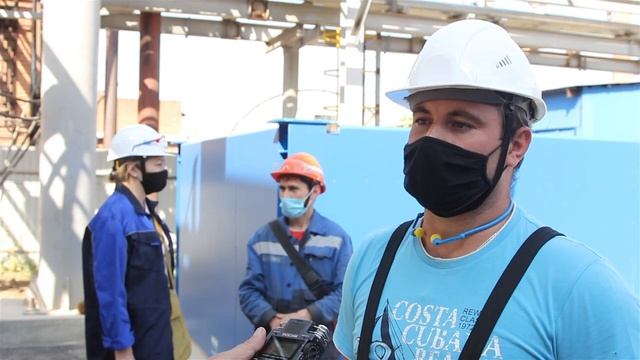 На производстве ДССК ПАО "Нижнекамскнефтехим" монтируют установку очистки воздуха