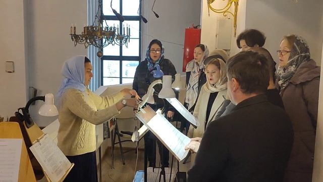 "Хвали душе моя Господа" (второй антифон) муз А.Туренков