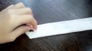 DIY Как сделать розу из влажных салфеток.