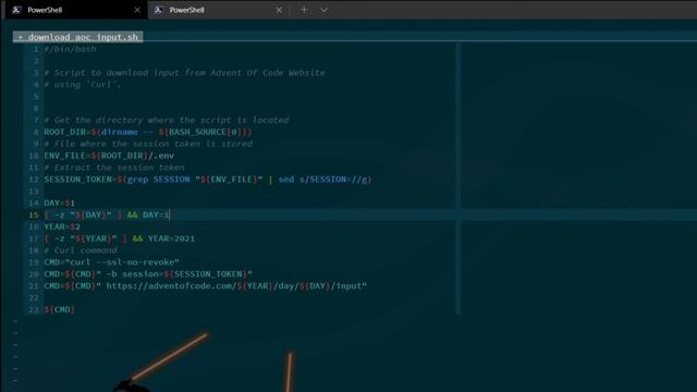 Bash Script to download Advent Of Code (AOC) Input | Feat. Neovim | Part 1 (reuploaded) смотреть онлайн