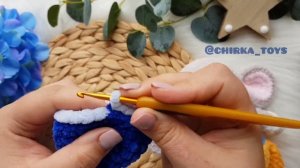 Смена цвета нити | Вязание крючком плюшевых игрушек