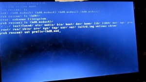Linux : How To Fix Error : Unknown Filesystem Entering Rescue Mode... Grub Rescue!!