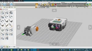 Задание № 3, подключение моторов и датчиков NXT в  Lego Digital Designer