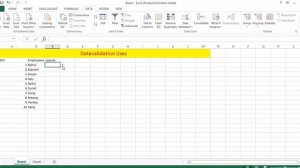 Excel Data validation use and dropdown list making_Kamkasikho