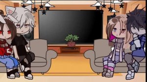 реакция//мой парень стал котом//