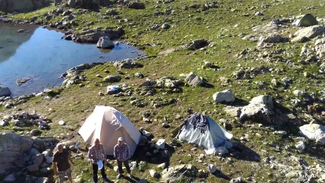 Софийские озера и перевал Иркиз с квадрокоптера. смотреть онлайн