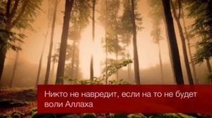 Я уповаю только на одного Аллаха