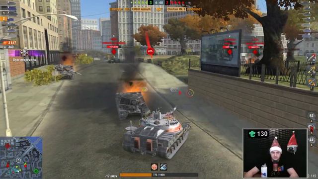 7000 Урона на XM66F WoT Blitz | Новая ИМБО ПТ-САУ?