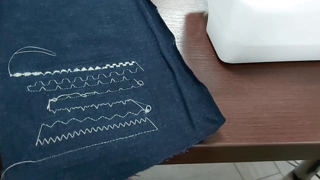 Janome Anna, как шьет? как шить двойной иглой? смотреть онлайн