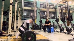 Тренировка тяги и приседа с Михаилом Кокляевым
