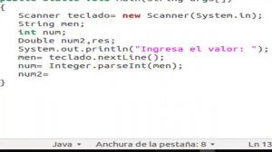 Java: Conversion de variables, de String a int y Double, en ubuntu.