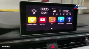 Audi A4 B9 - Full Navi & Я. ANDROID - Яндекс навигация, YouTube