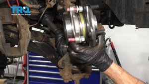 How To Replace Front Wheel Bearing 2007-Present Toyota Tundra