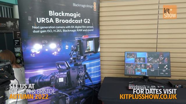 Blackmagic Design at KitPlus Show MediaCity 2022 смотреть онлайн