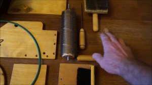 БАРАБАННЫЙ КАРДЕР ДЛЯ ШЕРСТИ. Часть -3. Комплектующие кардера.