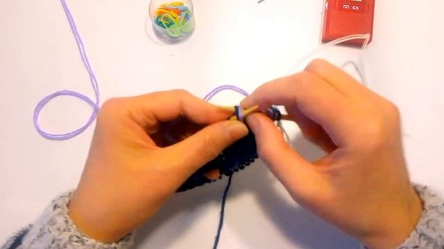 Тапочки - Следки на двух спицах. Тапочки без шва. Knitted Slippers.