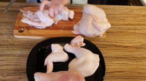 Как разделать курицу. Как быстро и правильно разделать тушку цыпленка бройлера.