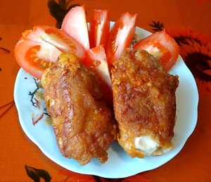 Котлета по-киевски с сыром.mp4