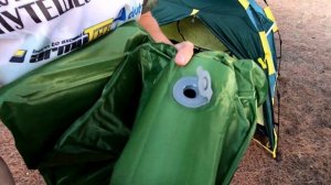 Теплый и компактный надувной ковер Tramp Air Lite! Клуб Путешественников!