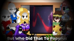 Undertale react to Dust Sans || Dusttale (3/?)