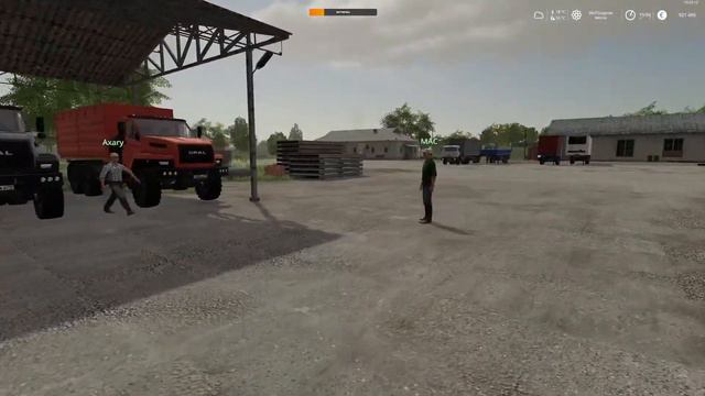 🌾FS19* МР * карта "Золотой Колос" #108 смотреть онлайн