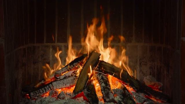 Wonderful Relaxing Fireplace 8K ? Burning Fireplace & Crackling Fire Sounds 10 Hours | Cozy Ambienc смотреть онлайн
