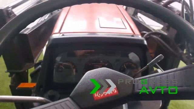 Японский минитрактор KUBOTA GL23 с погрузчиком в Новосибирске PROGRESS AVTO / трактор с куном