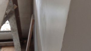 Результат шпаклёвки шпателем STORCH 1000 мм..