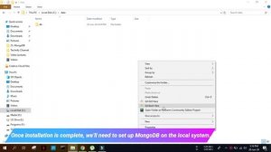 How to Install MongoDB on Windows 10