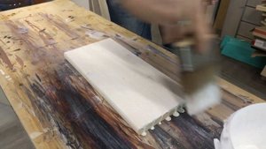 Покраска вагонки в белый цвет. Удобное решение