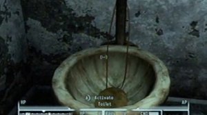 Fallout 3 Easter Egg, Eltric Toilet at Hubris Comics