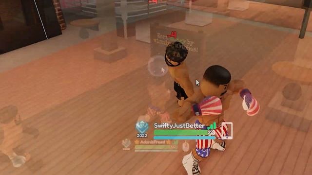 ADONIS CREED IN BOXING BETA (ROBLOX) смотреть онлайн