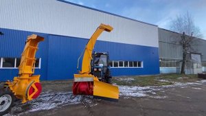 Снегоочиститель роторный ДЭМ 124, аналог Су 2.1