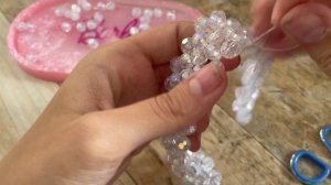 Как сделать сумку из бусин | Сумка Барби из бусин