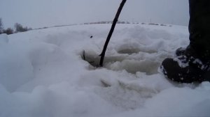 Палка- выручалка на зимней рыбалке.Спасаем мормышку"Ведьму"